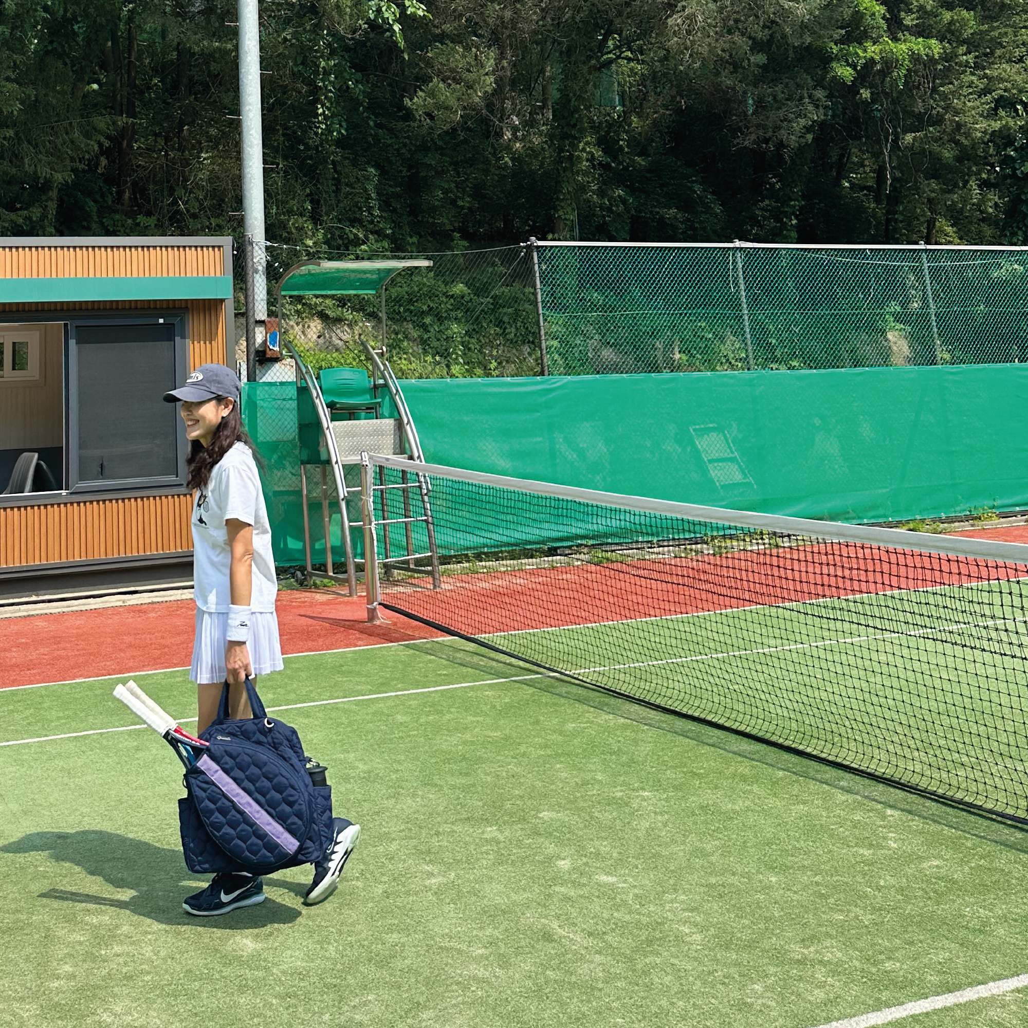 [파트너 스페이스] 헤이쥬드 Mate Tennis Bag 메이트 테니스 가방 ( Radu Navy _ 바이올렛 )
